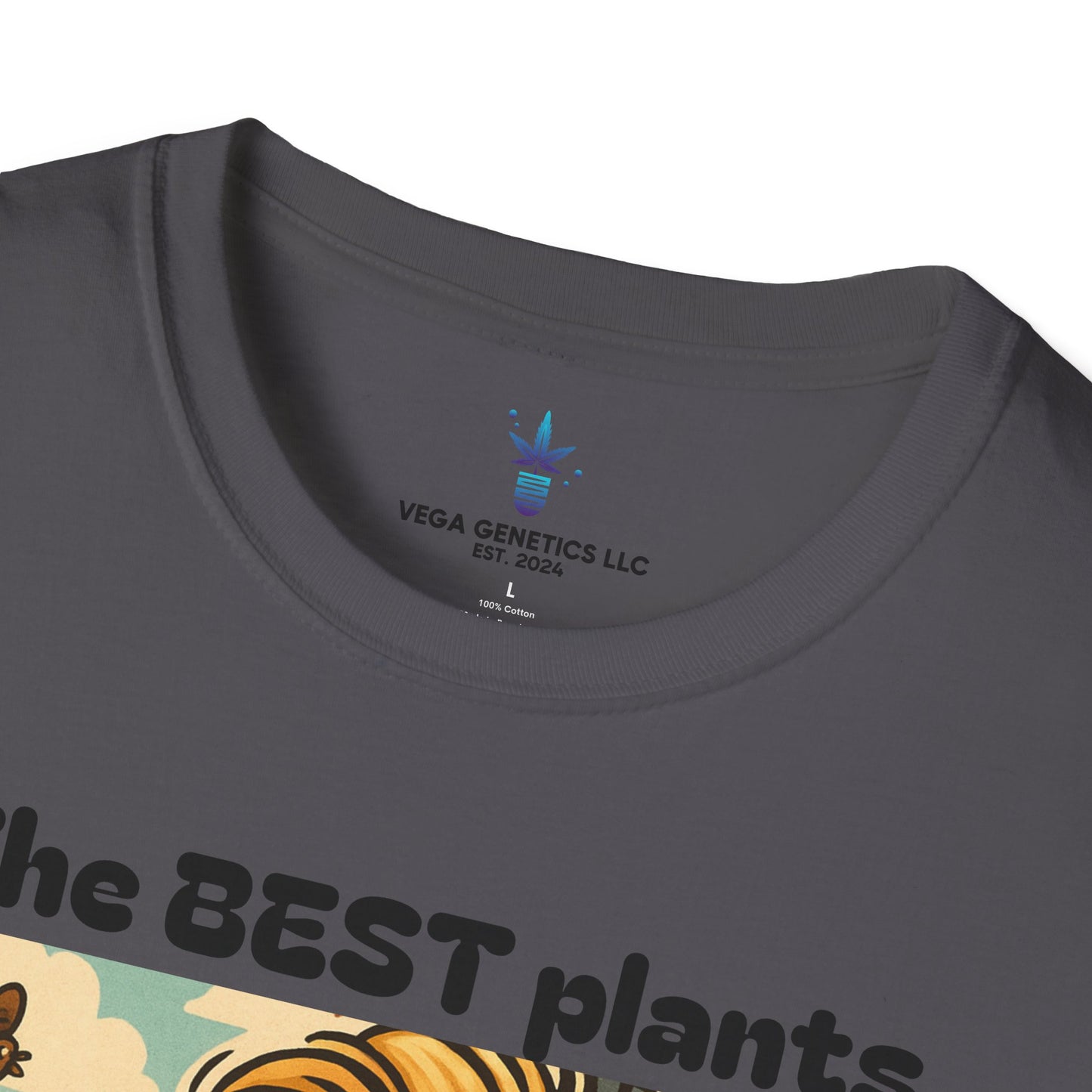 Grow Bigly Funny Gardening T-Shirt, Plant Lover Gift, Eco-Friendly Shirt, Sustainable Fashion, Gardening Humor Tee, Grow Bigly Quote