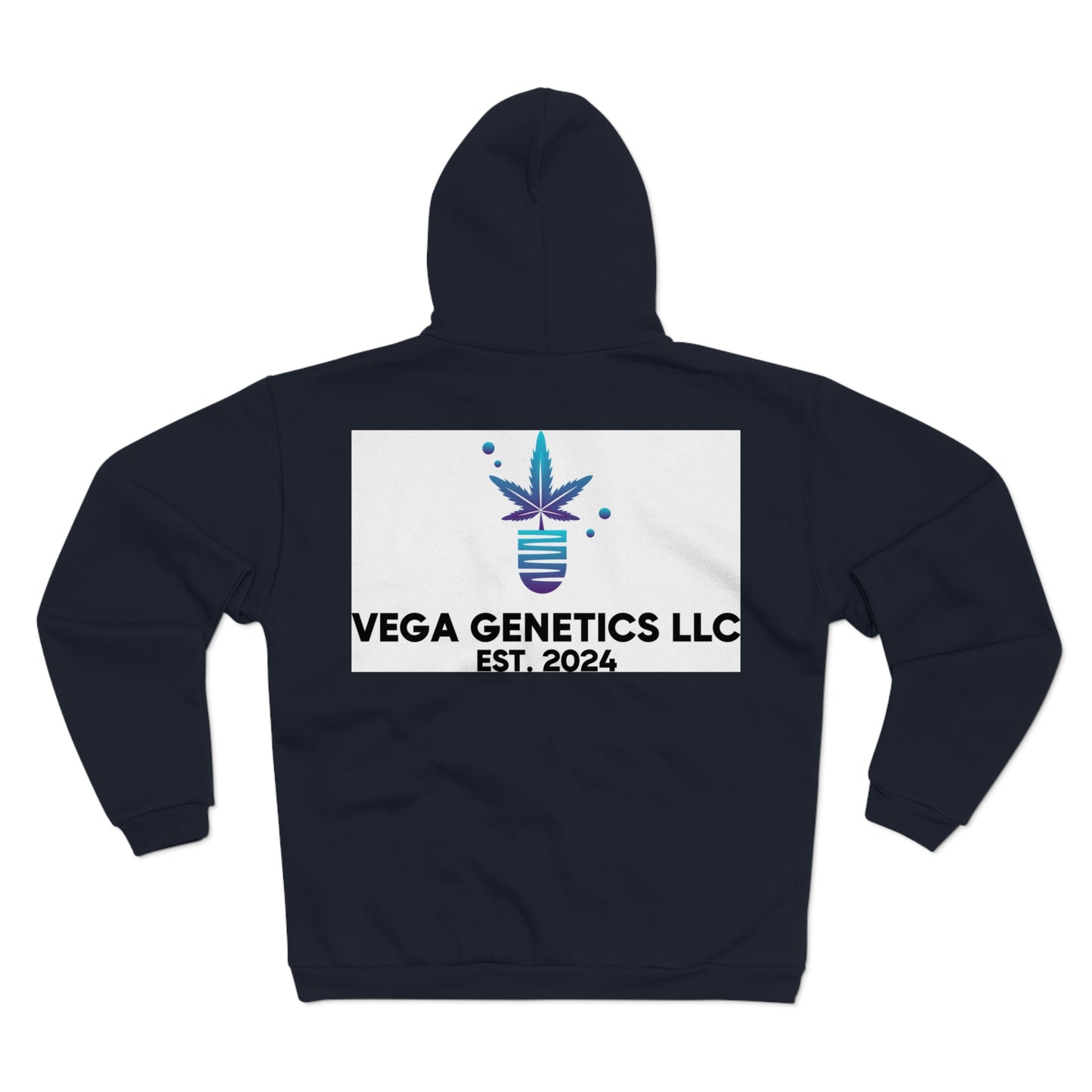 Chic Unisex Hooded Zip Sweatshirt with Silly Rabbit Artwork & Logo