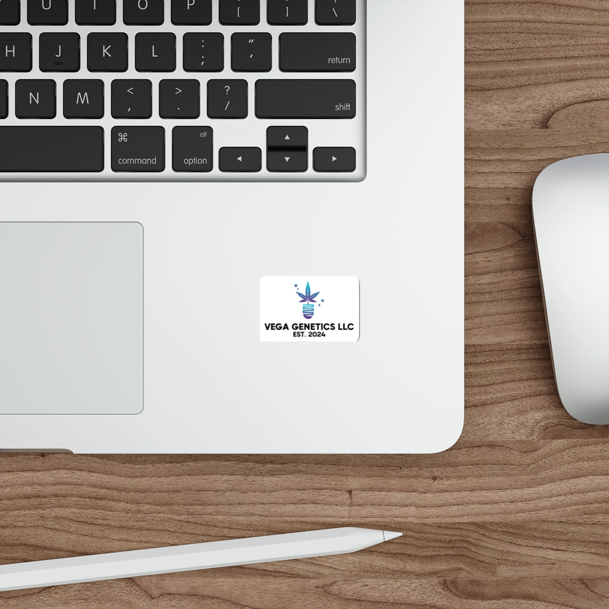 Vega Genetics LLC Die-Cut Stickers | Vega Genetics Logo Decals for Laptops & Journals | Custom Stickers Set 2025