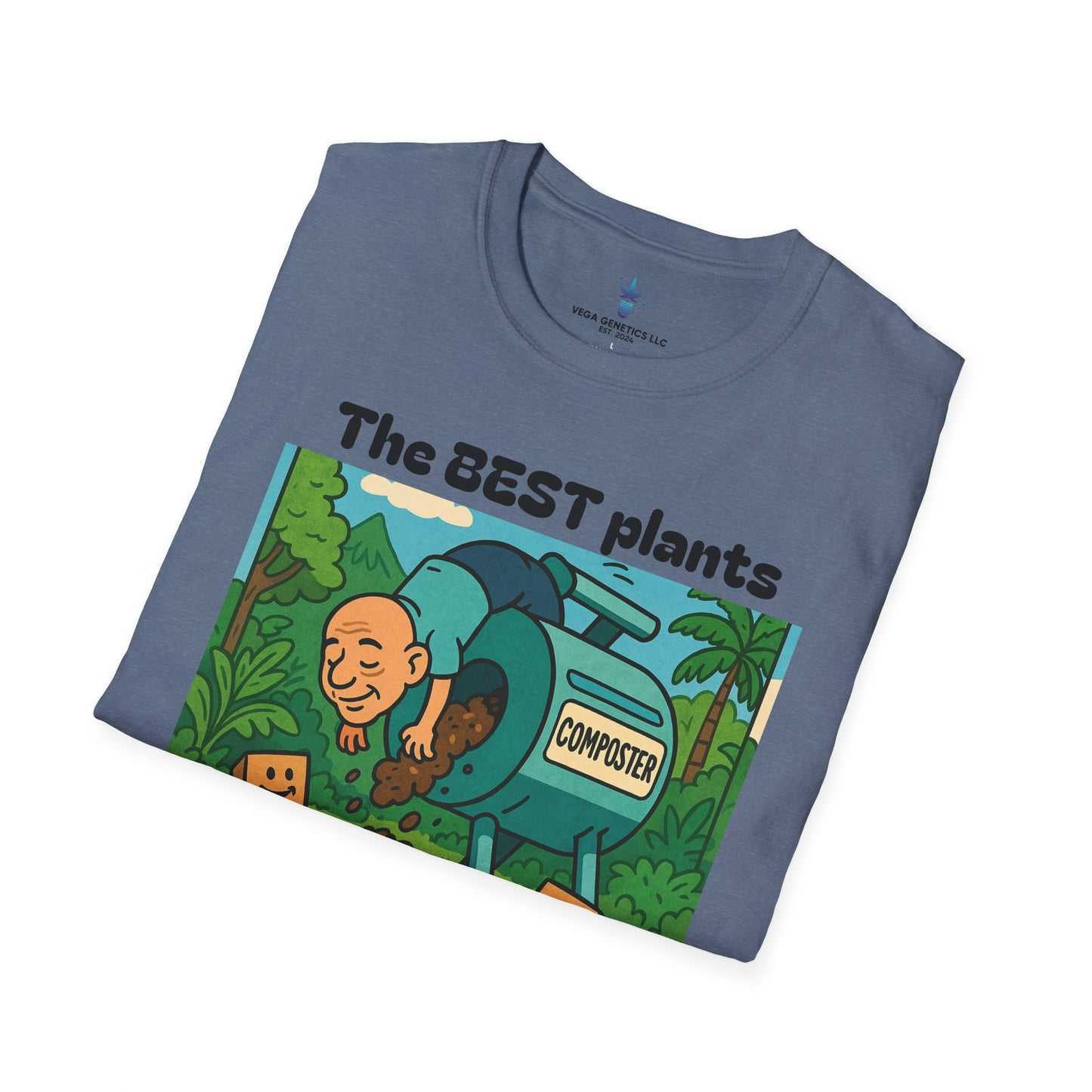 Prime Compost Funny Gardening T-Shirt, Plant Lover Gift, Eco-Friendly Shirt, Sustainable Fashion, Gardening Humor Tee, Prime Compost Quote