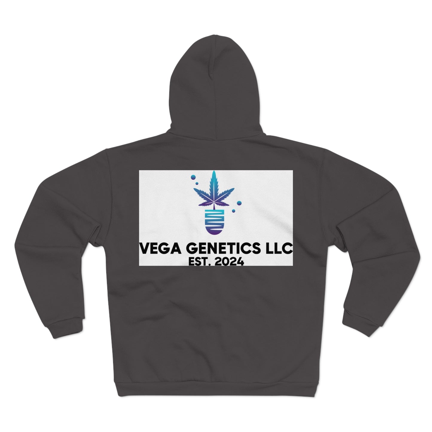 Chic Unisex Hooded Zip Sweatshirt with Silly Rabbit Artwork & Logo