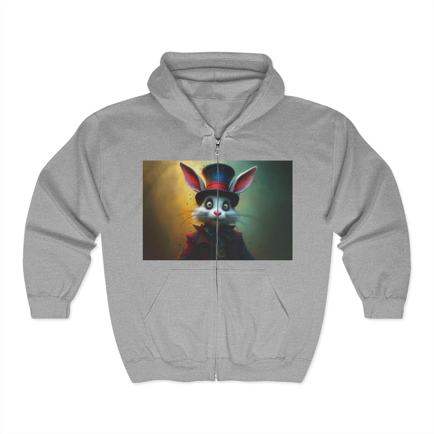 Silly Rabbit Full Zip Hoodie - Unisex Heavy Blend™