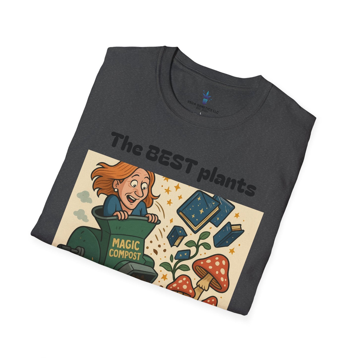 Magic Mulch Funny Gardening T-Shirt, Plant Lover Gift, Eco-Friendly Shirt, Sustainable Fashion, Gardening Humor Tee, Magic Mulch Quote