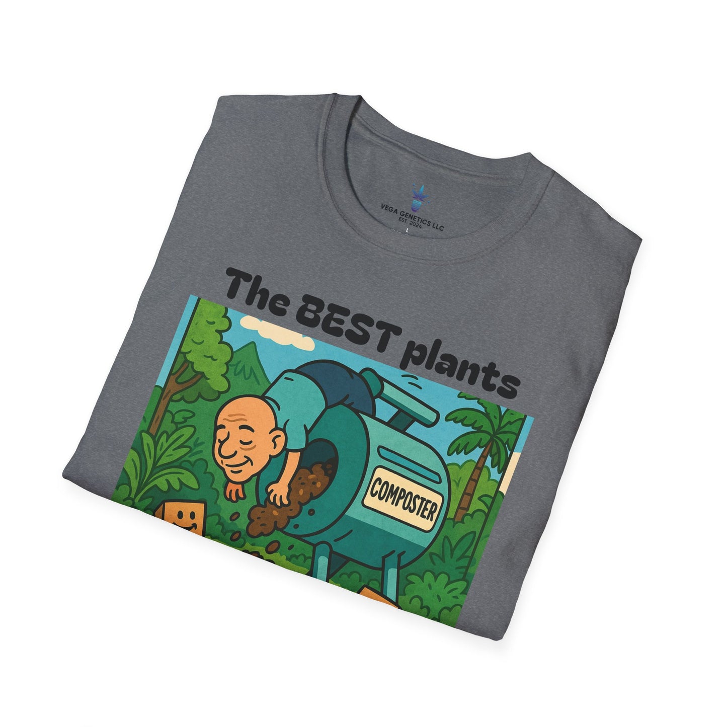 Prime Compost Funny Gardening T-Shirt, Plant Lover Gift, Eco-Friendly Shirt, Sustainable Fashion, Gardening Humor Tee, Prime Compost Quote