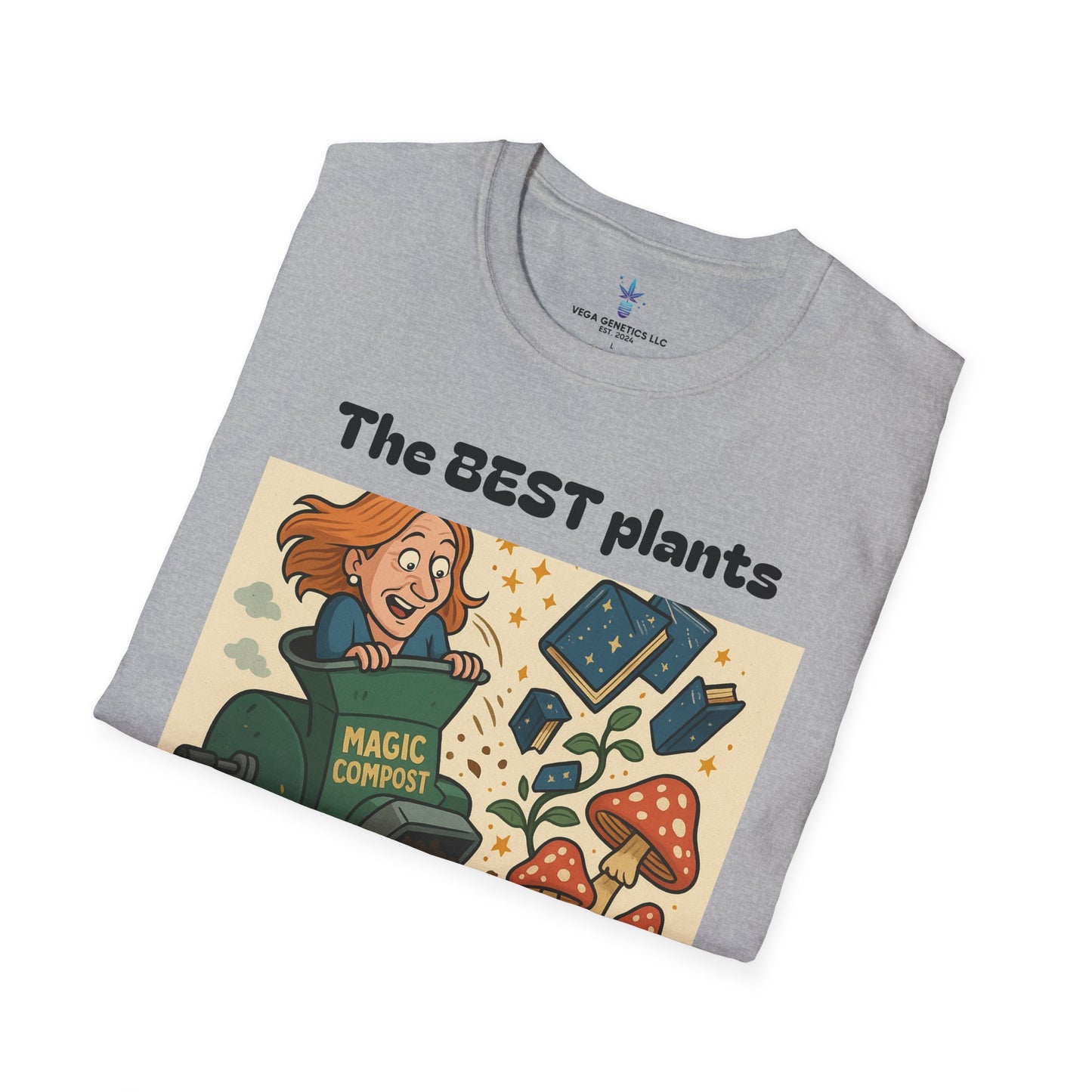 Magic Mulch Funny Gardening T-Shirt, Plant Lover Gift, Eco-Friendly Shirt, Sustainable Fashion, Gardening Humor Tee, Magic Mulch Quote