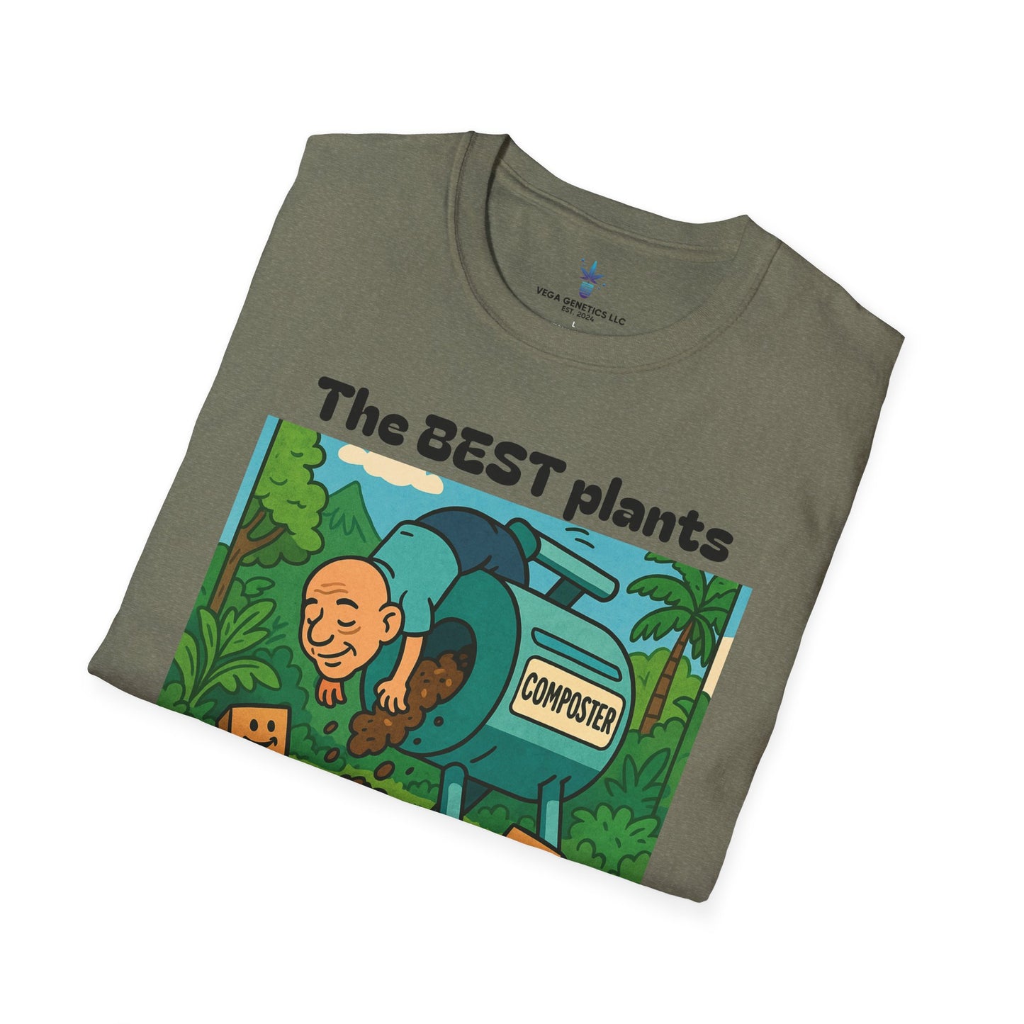 Prime Compost Funny Gardening T-Shirt, Plant Lover Gift, Eco-Friendly Shirt, Sustainable Fashion, Gardening Humor Tee, Prime Compost Quote