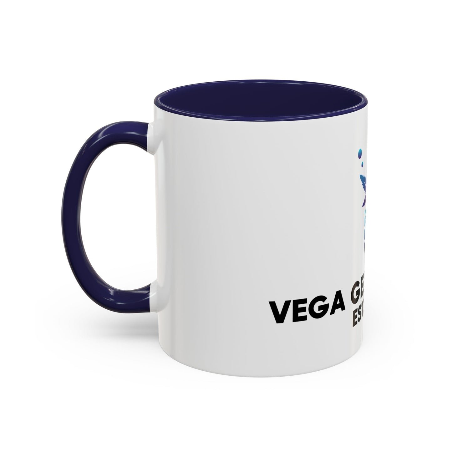 Vega Genetics Accent Coffee Mug - Perfect Gift for 420 Enthusiasts