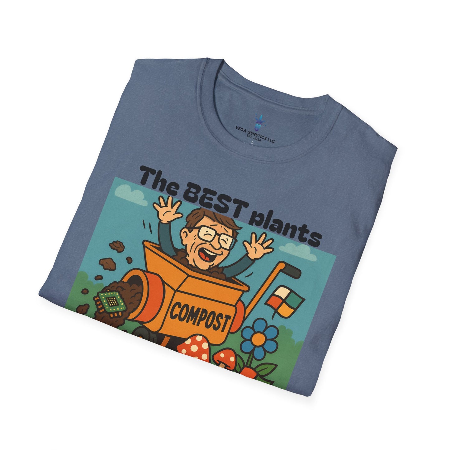 Tech to Table Funny Gardening T-Shirt, Plant Lover Gift, Eco-Friendly Shirt, Sustainable Fashion, Gardening Humor Tee, Tech to Table Quote