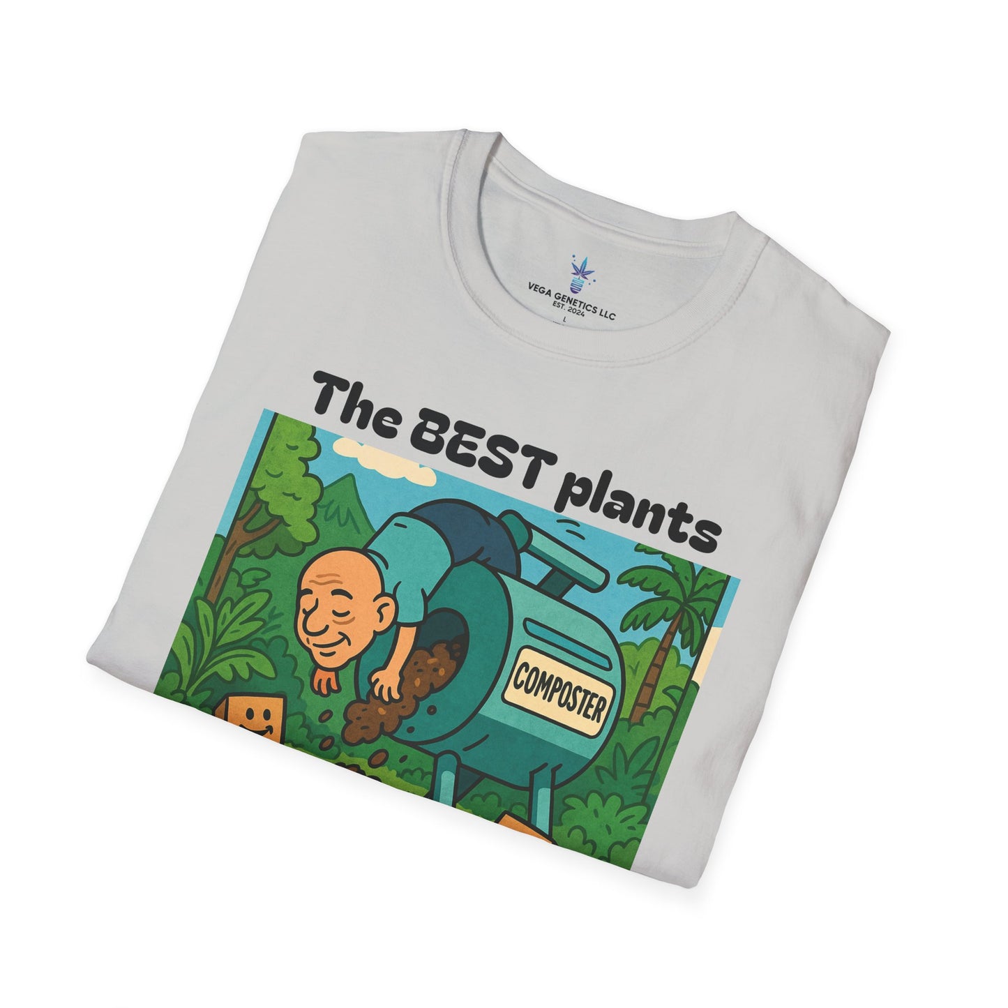 Prime Compost Funny Gardening T-Shirt, Plant Lover Gift, Eco-Friendly Shirt, Sustainable Fashion, Gardening Humor Tee, Prime Compost Quote