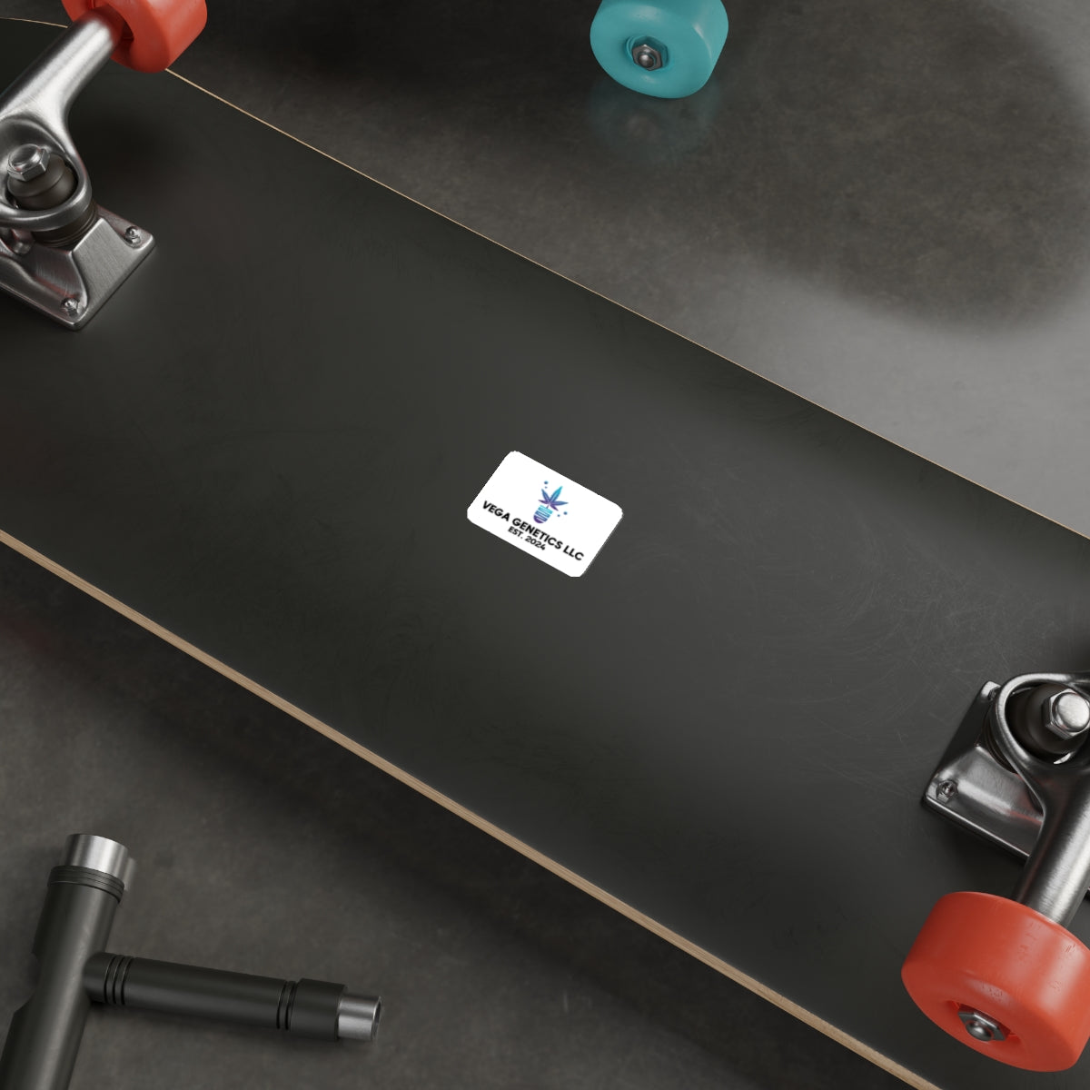 Vega Genetics LLC Die-Cut Stickers | Vega Genetics Logo Decals for Laptops & Journals | Custom Stickers Set 2025