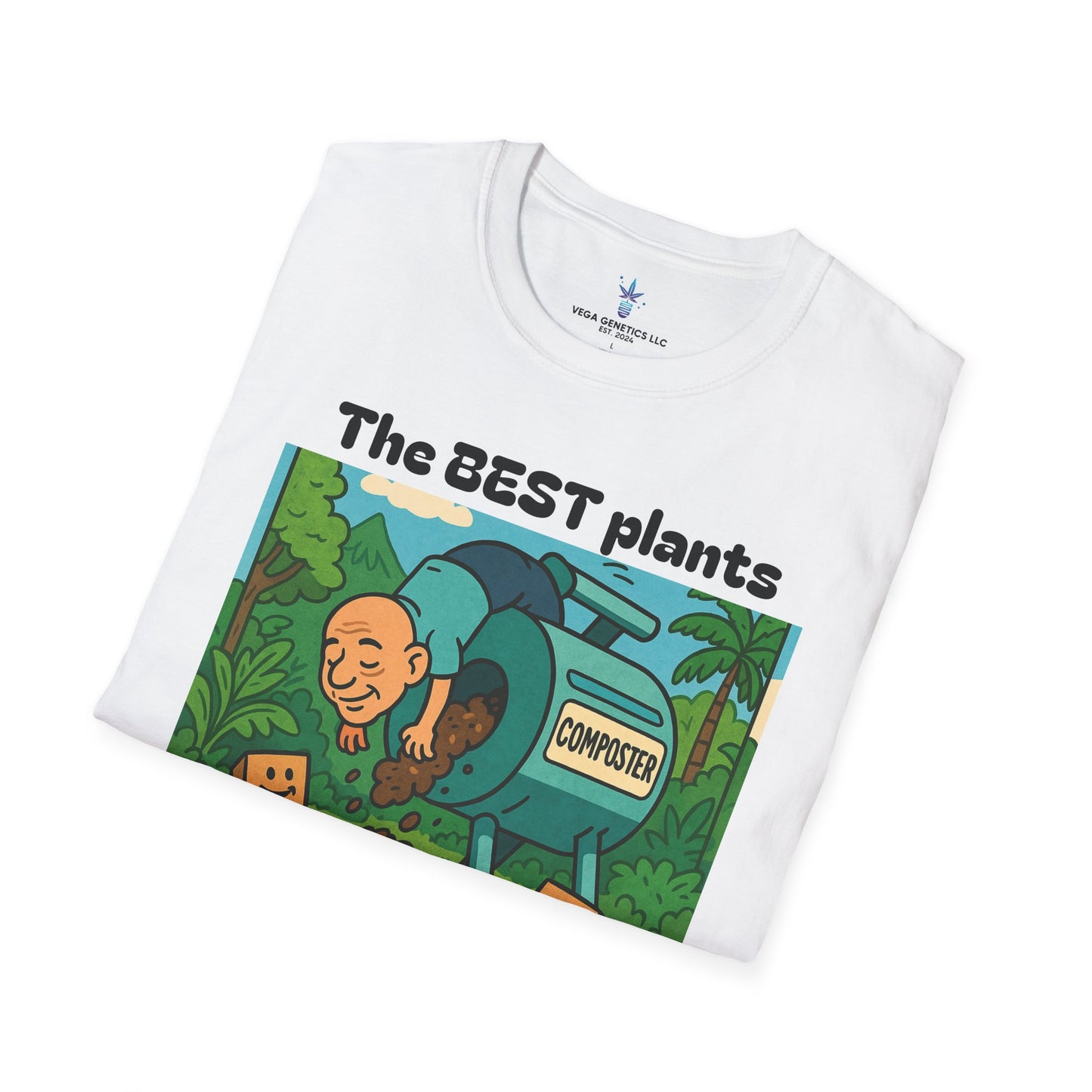 Prime Compost Funny Gardening T-Shirt, Plant Lover Gift, Eco-Friendly Shirt, Sustainable Fashion, Gardening Humor Tee, Prime Compost Quote