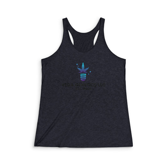Women's Racerback Tank Top with Vega Genetics Design | Perfect for Summer, Fitness, Gifts, Yoga, Plant Lovers