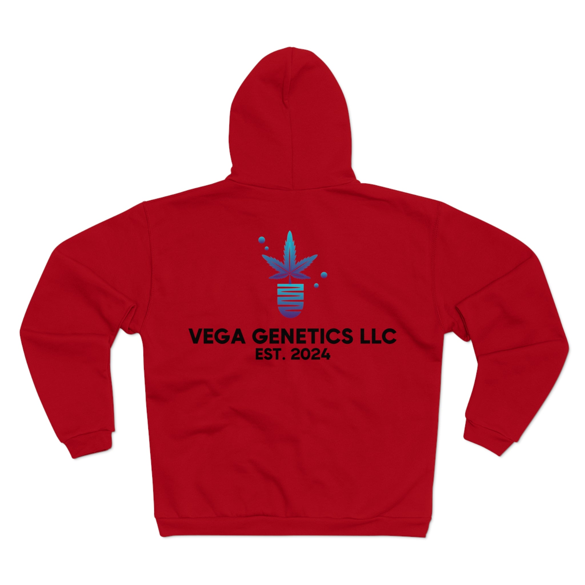Chic Unisex Hooded Zip Sweatshirt with Silly Rabbit Artwork & Logo (No Background)
