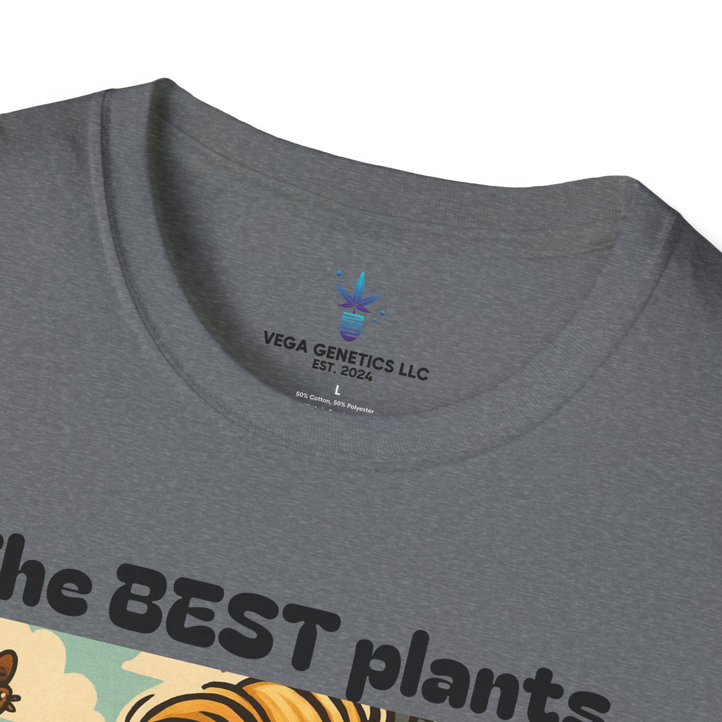 Grow Bigly Funny Gardening T-Shirt, Plant Lover Gift, Eco-Friendly Shirt, Sustainable Fashion, Gardening Humor Tee, Grow Bigly Quote