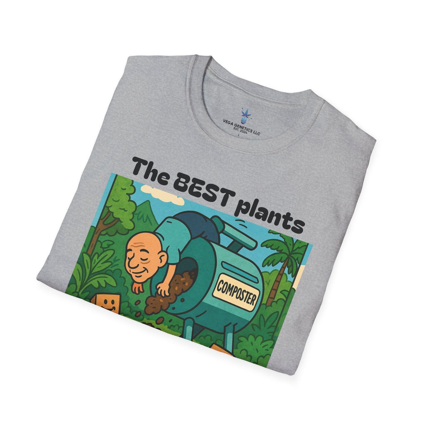 Prime Compost Funny Gardening T-Shirt, Plant Lover Gift, Eco-Friendly Shirt, Sustainable Fashion, Gardening Humor Tee, Prime Compost Quote