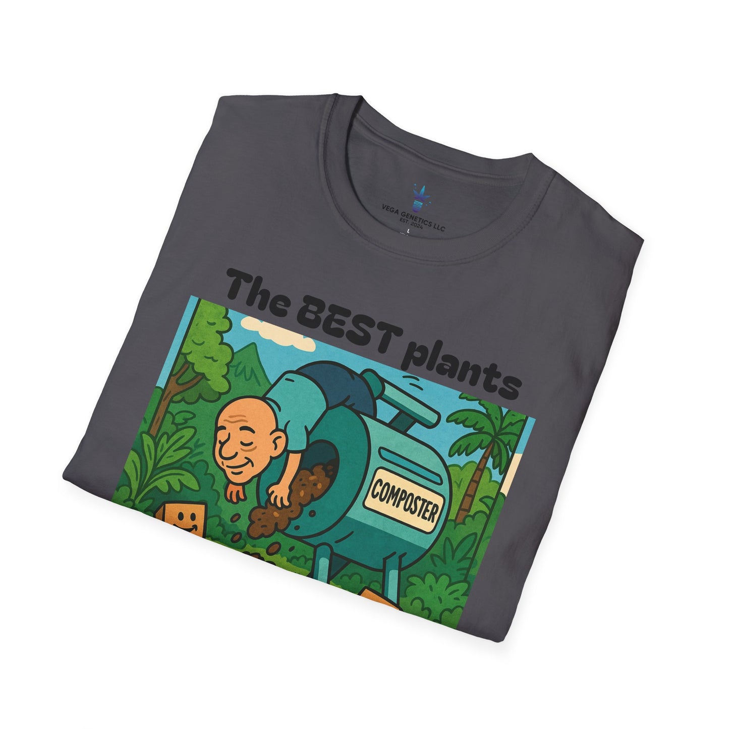 Prime Compost Funny Gardening T-Shirt, Plant Lover Gift, Eco-Friendly Shirt, Sustainable Fashion, Gardening Humor Tee, Prime Compost Quote
