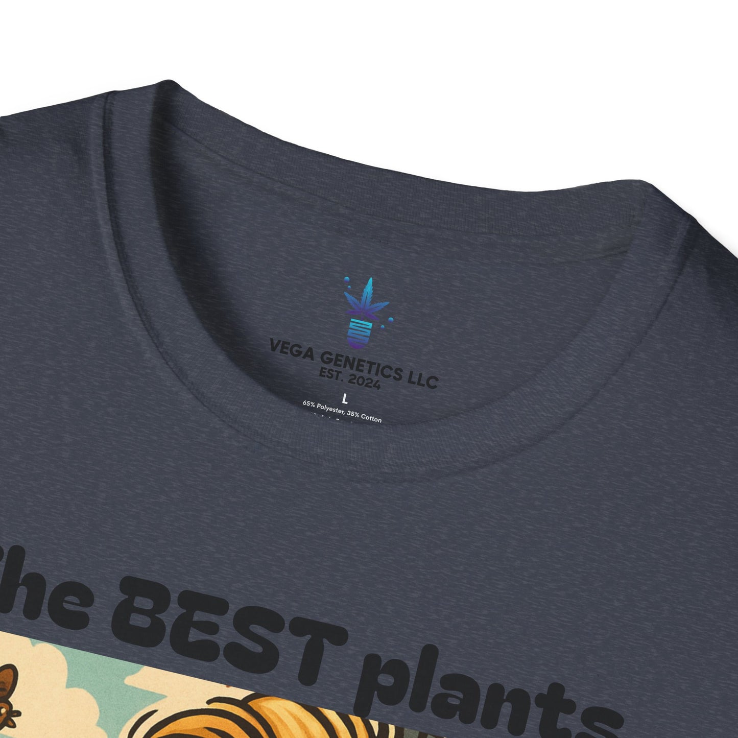 Grow Bigly Funny Gardening T-Shirt, Plant Lover Gift, Eco-Friendly Shirt, Sustainable Fashion, Gardening Humor Tee, Grow Bigly Quote