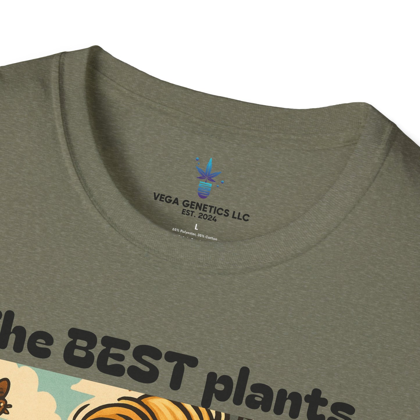 Grow Bigly Funny Gardening T-Shirt, Plant Lover Gift, Eco-Friendly Shirt, Sustainable Fashion, Gardening Humor Tee, Grow Bigly Quote