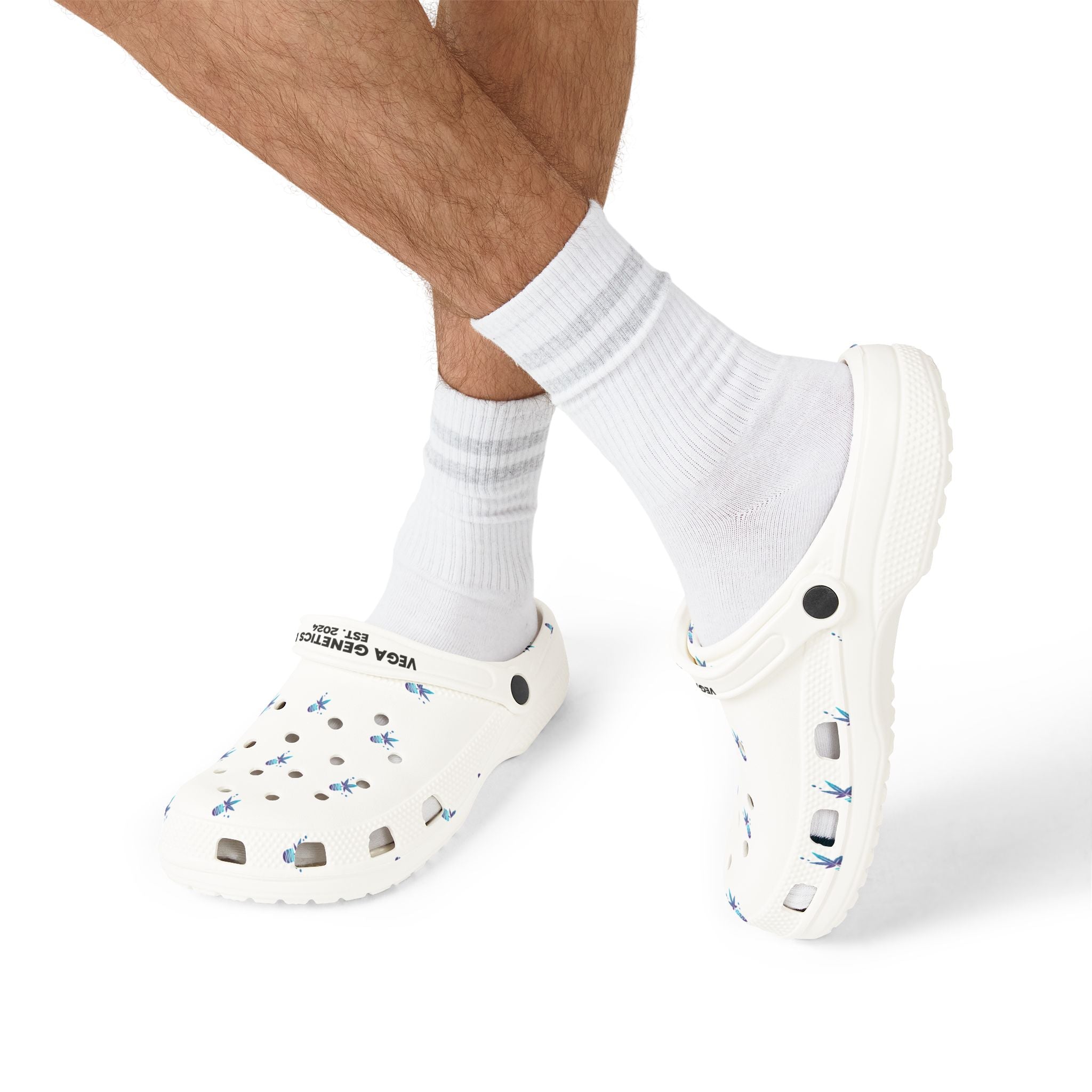 Cultivation Approved Vega Print EVA Foam Shoes | Lightweight Slip-Ons for Summer Fun, Beach Days, Gardening, Travel, and Everyday Comfort