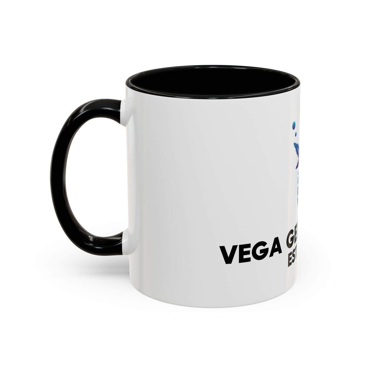 Vega Genetics Accent Coffee Mug - Perfect Gift for 420 Enthusiasts