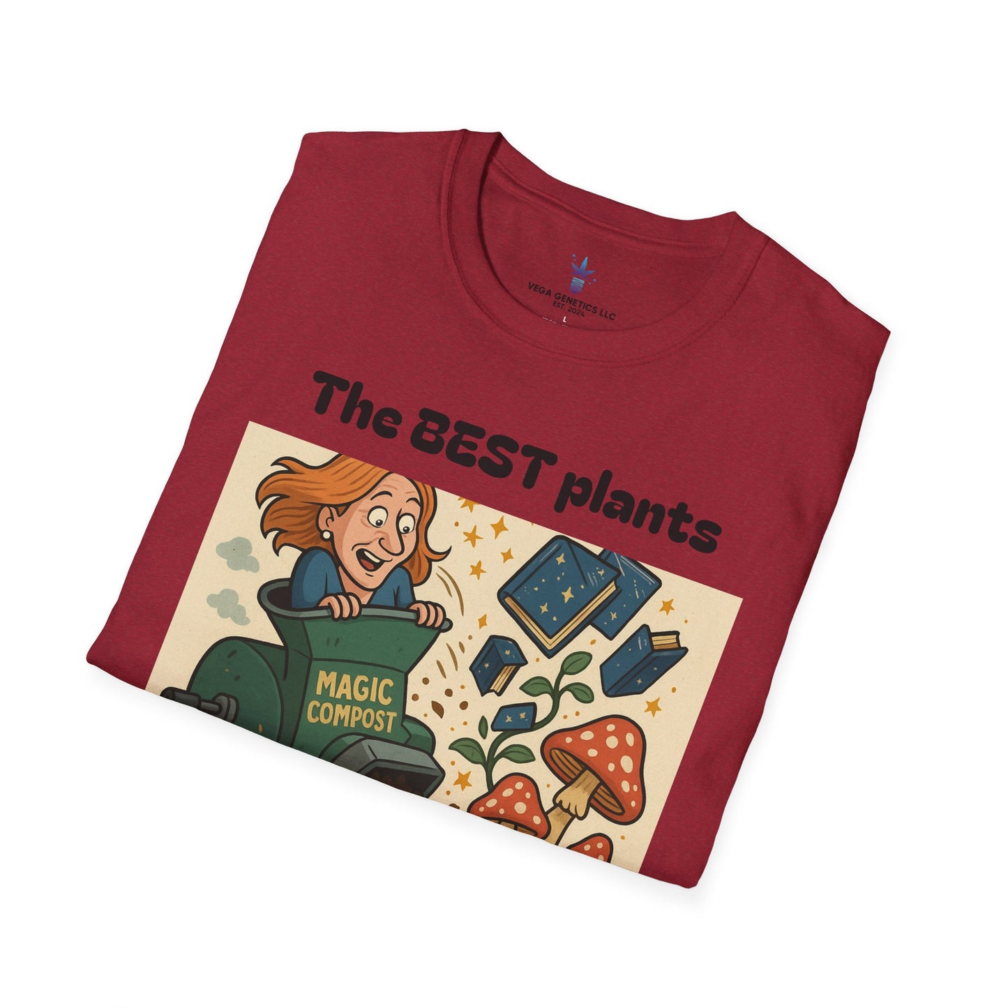 Magic Mulch Funny Gardening T-Shirt, Plant Lover Gift, Eco-Friendly Shirt, Sustainable Fashion, Gardening Humor Tee, Magic Mulch Quote