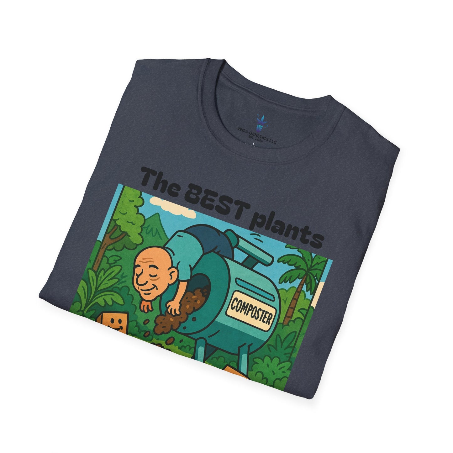 Prime Compost Funny Gardening T-Shirt, Plant Lover Gift, Eco-Friendly Shirt, Sustainable Fashion, Gardening Humor Tee, Prime Compost Quote