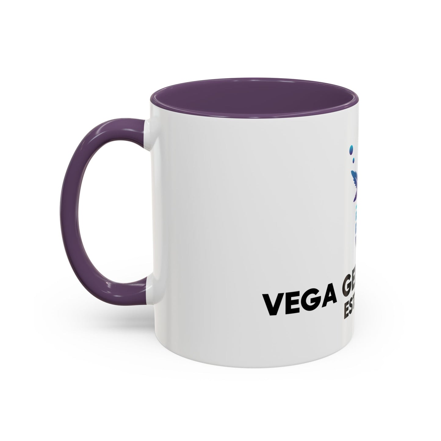Vega Genetics Accent Coffee Mug - Perfect Gift for 420 Enthusiasts