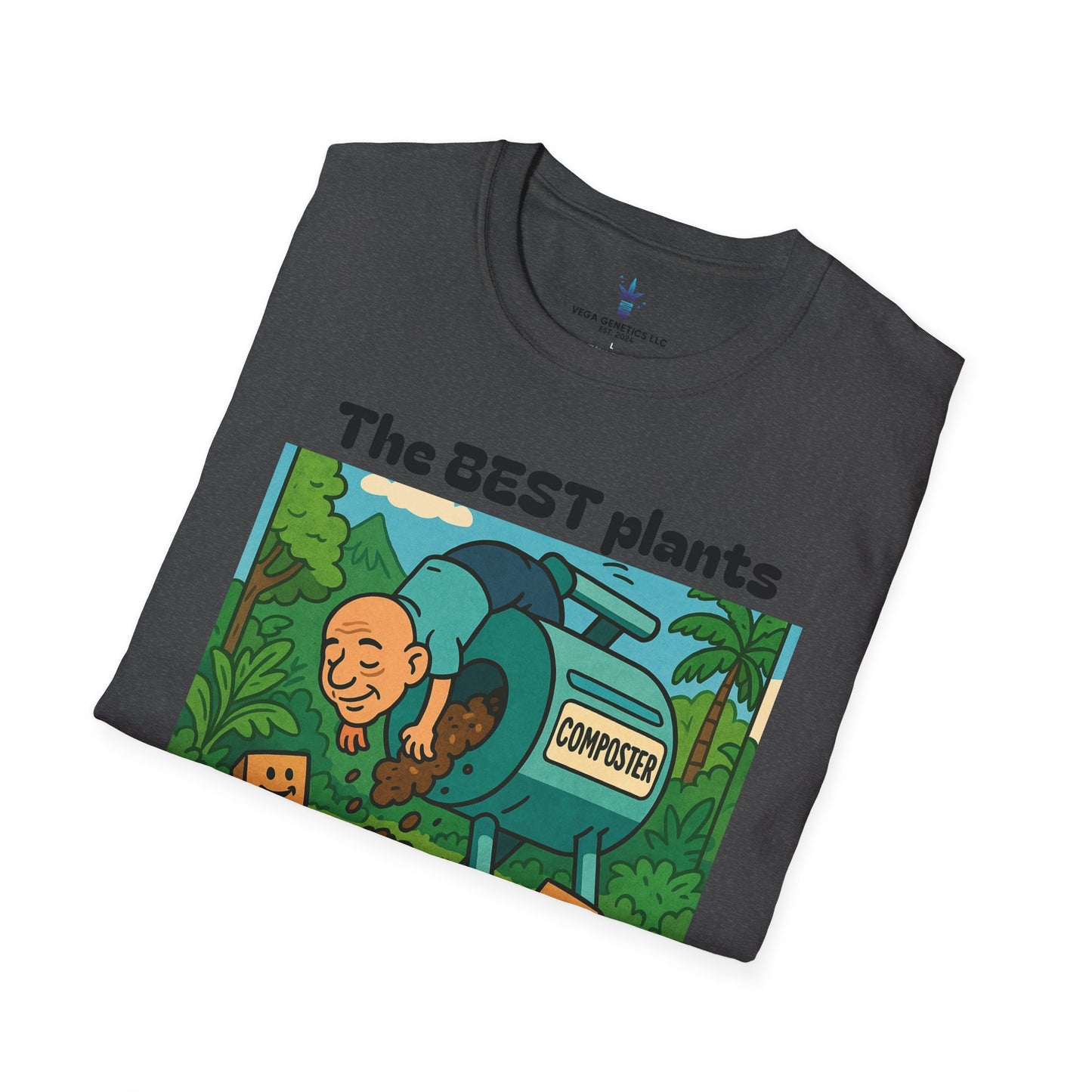 Prime Compost Funny Gardening T-Shirt, Plant Lover Gift, Eco-Friendly Shirt, Sustainable Fashion, Gardening Humor Tee, Prime Compost Quote