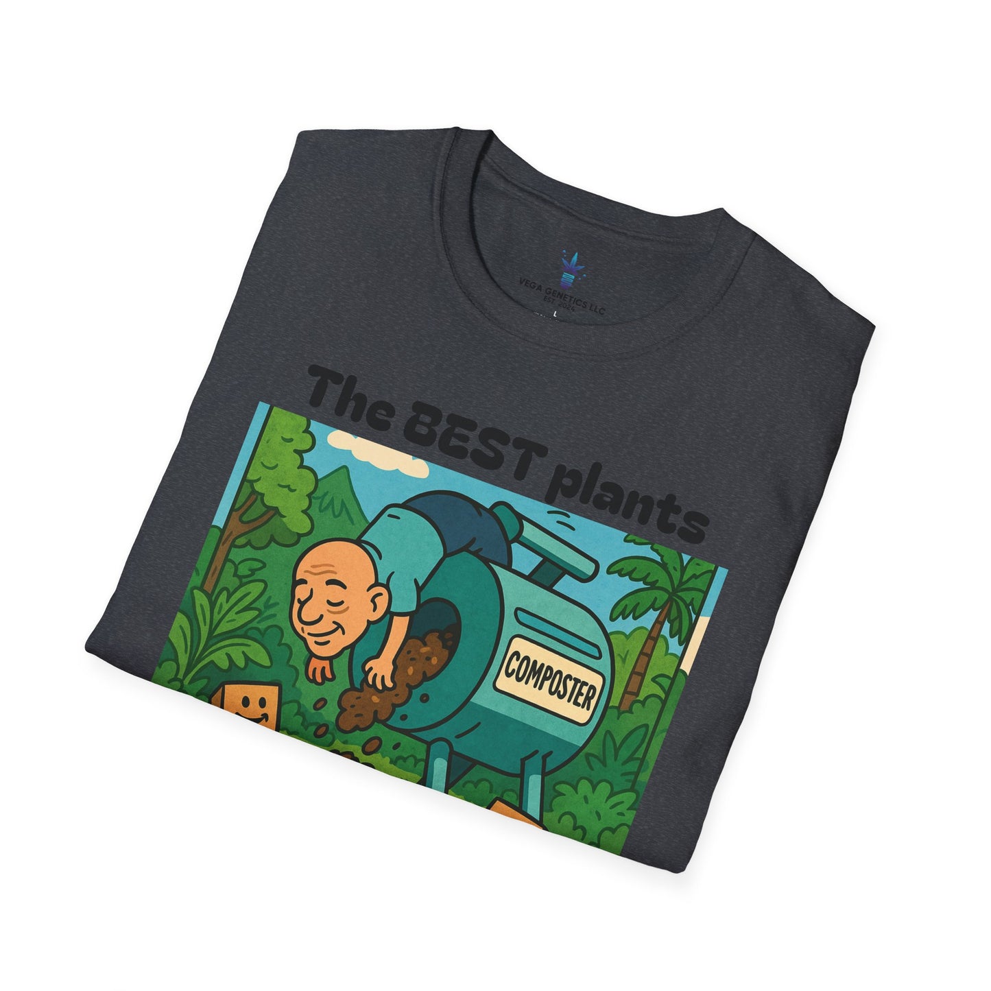 Prime Compost Funny Gardening T-Shirt, Plant Lover Gift, Eco-Friendly Shirt, Sustainable Fashion, Gardening Humor Tee, Prime Compost Quote