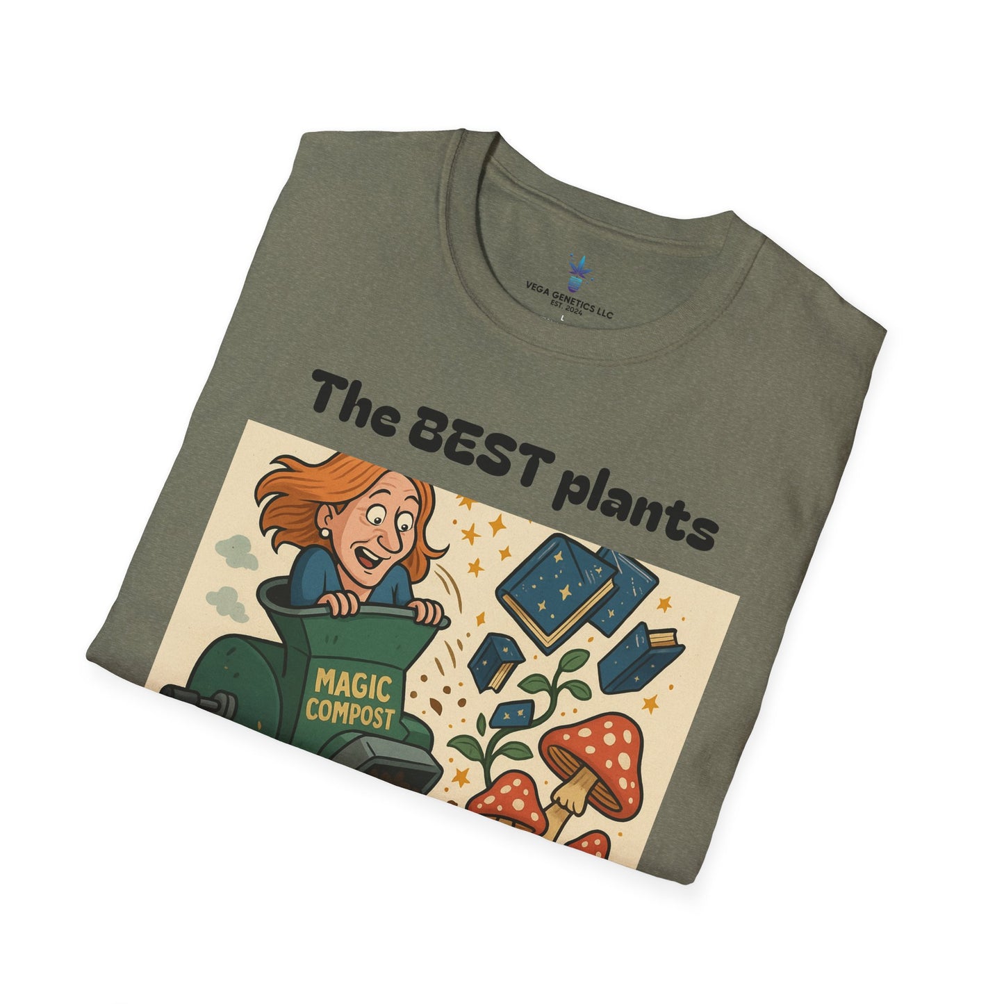 Magic Mulch Funny Gardening T-Shirt, Plant Lover Gift, Eco-Friendly Shirt, Sustainable Fashion, Gardening Humor Tee, Magic Mulch Quote