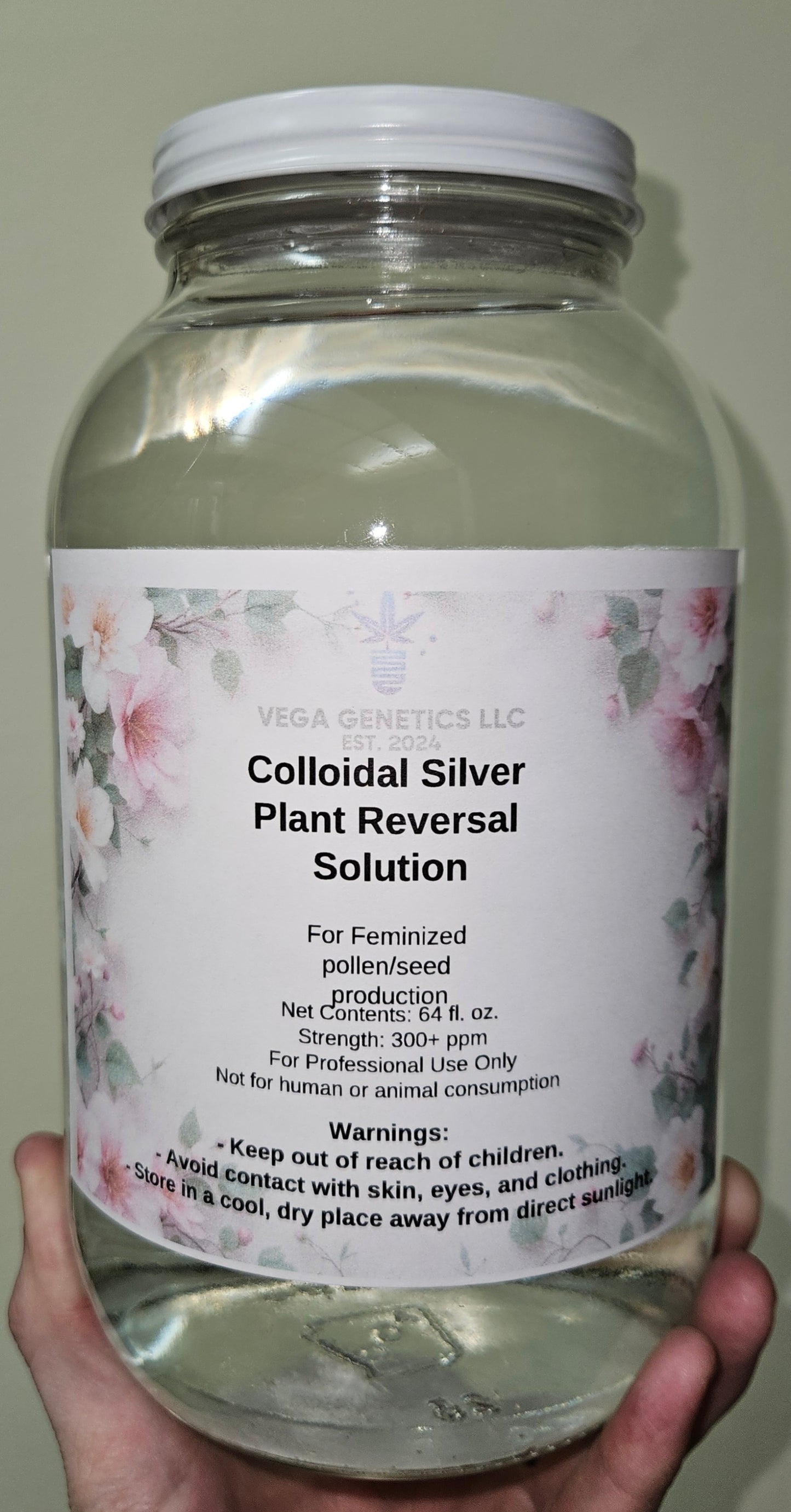 Colloidal Silver Plant Reversal Solution (w/spray bottle!)