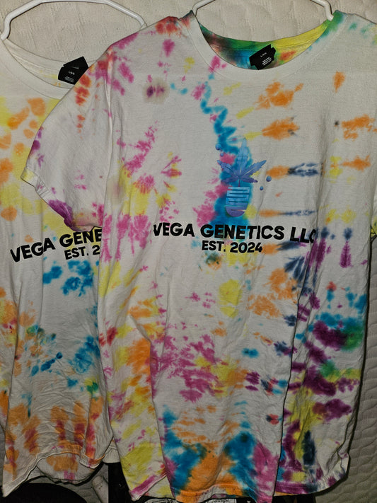 Vega Genetics Tie-Dye T-shirt