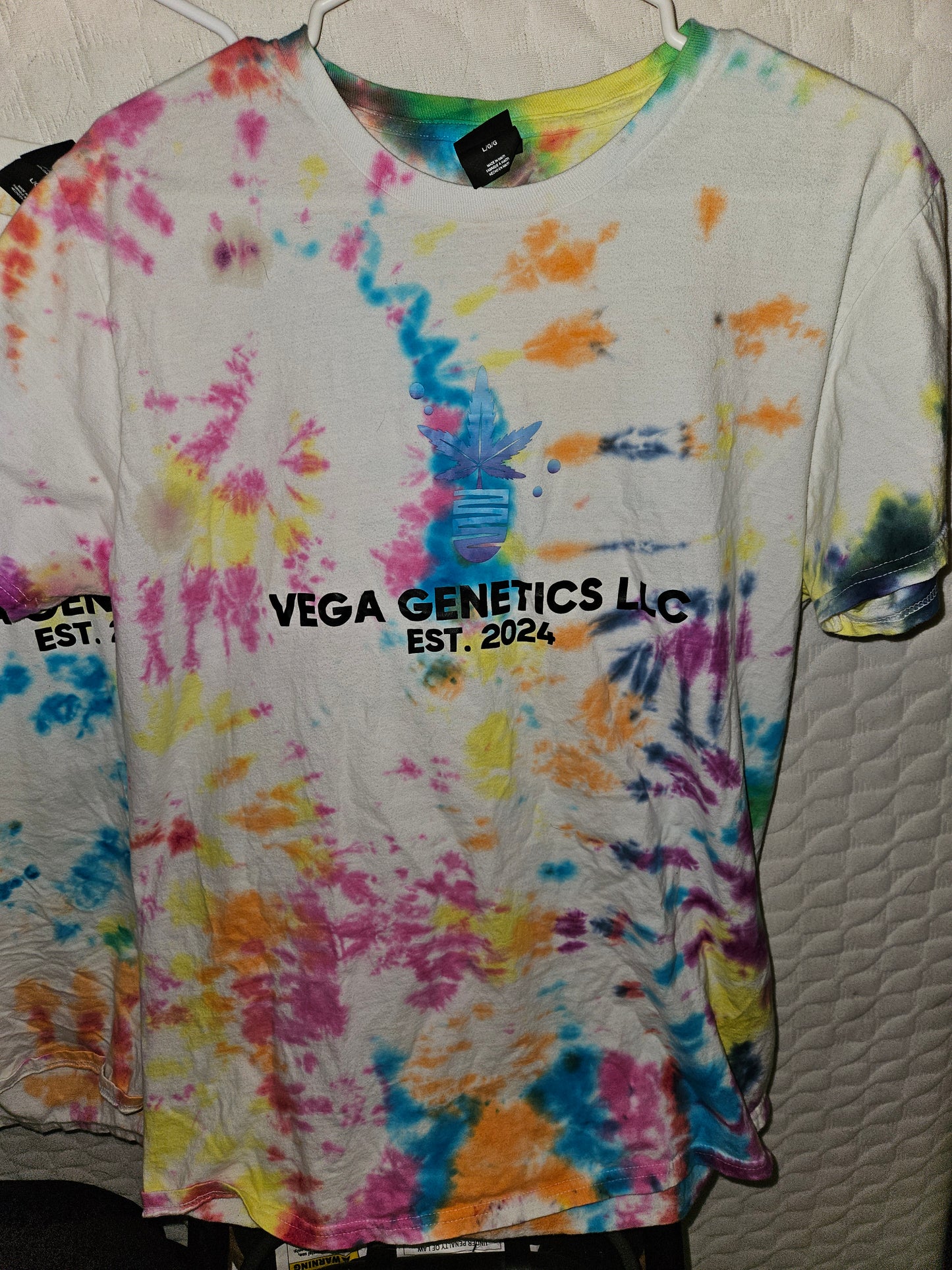 Vega Genetics Tie-Dye T-shirt