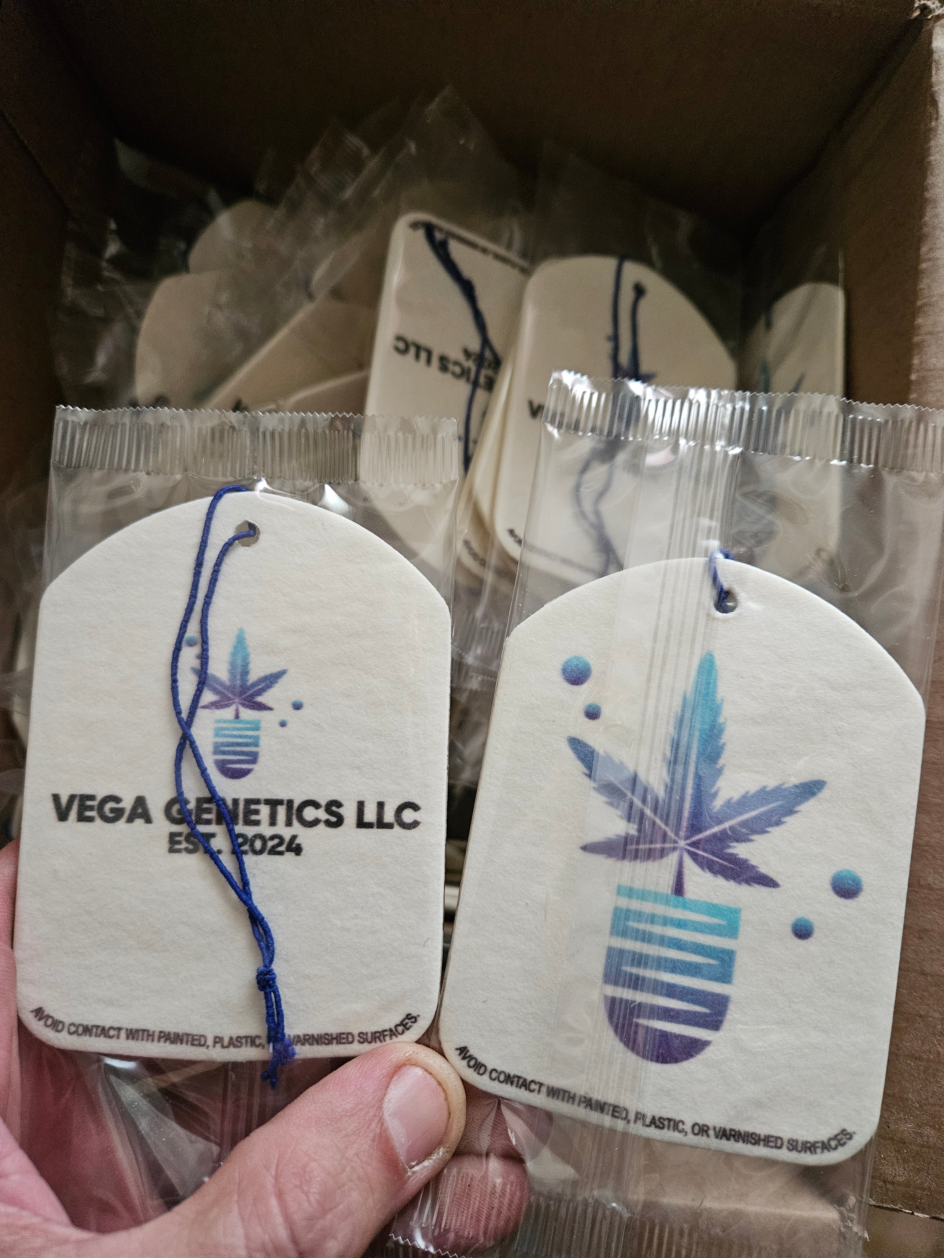 Vega Genetics Fresh Air Scented Air Fresheners