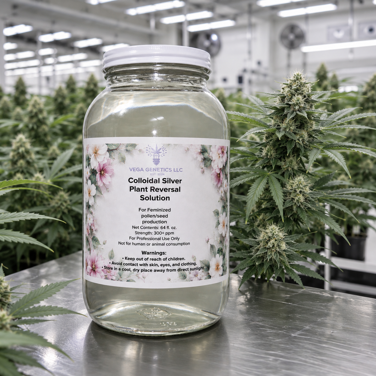 Colloidal Silver Plant Reversal Solution (w/spray bottle!)