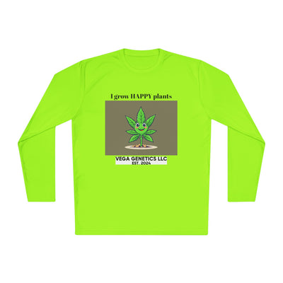 Cultivation Approved Unisex Lightweight Long Sleeve Tee with Happy Plant Design, Casual Apparel for Gardeners, Eco-Friendly Gift, Celebrating Nature, [...]