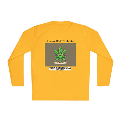 Cultivation Approved Unisex Lightweight Long Sleeve Tee with Happy Plant Design, Casual Apparel for Gardeners, Eco-Friendly Gift, Celebrating Nature, [...]