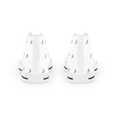 Stylish Vega Print High Top Sneakers for Men, Casual Footwear, Trendy Sneakers, Unique Design Shoes, Personalized Fashion, Gift for Him