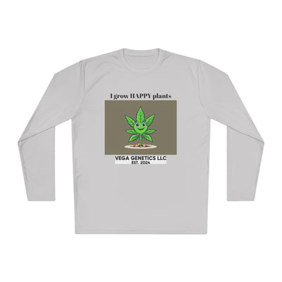 Cultivation Approved Unisex Lightweight Long Sleeve Tee with Happy Plant Design, Casual Apparel for Gardeners, Eco-Friendly Gift, Celebrating Nature, [...]