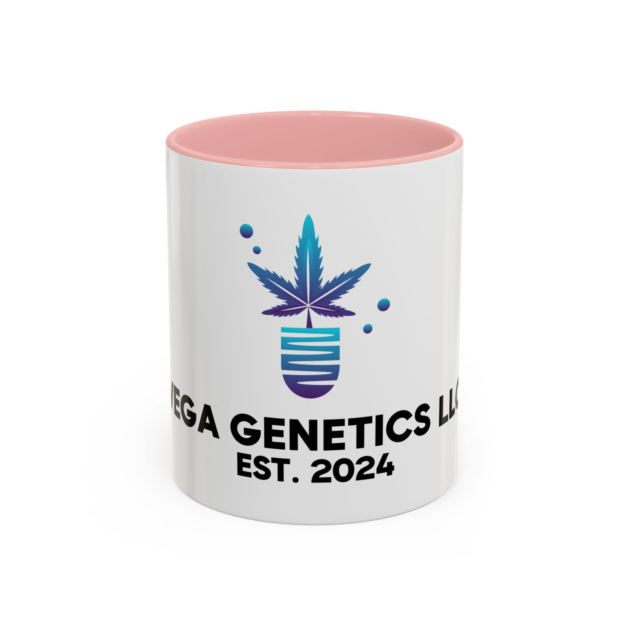 Vega Genetics Accent Coffee Mug - Perfect Gift for 420 Enthusiasts