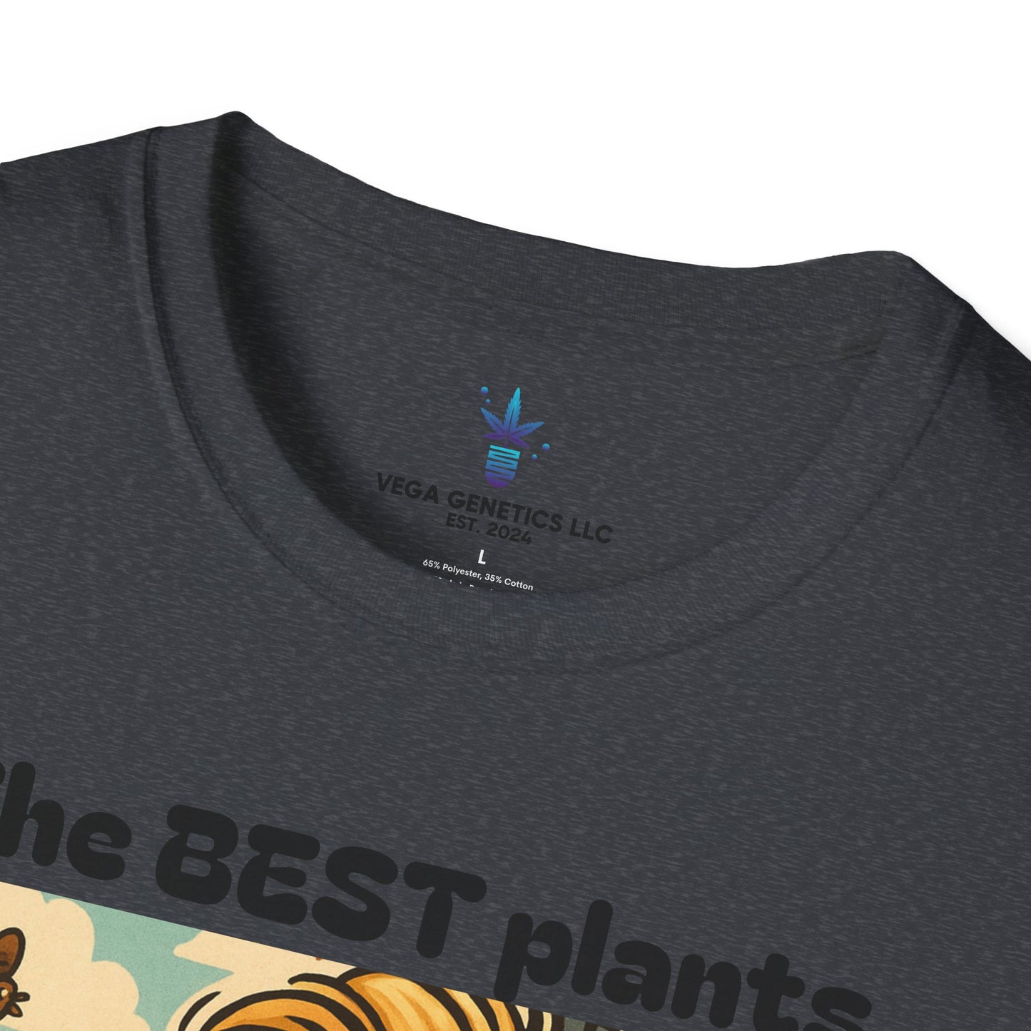 Grow Bigly Funny Gardening T-Shirt, Plant Lover Gift, Eco-Friendly Shirt, Sustainable Fashion, Gardening Humor Tee, Grow Bigly Quote