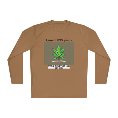 Cultivation Approved Unisex Lightweight Long Sleeve Tee with Happy Plant Design, Casual Apparel for Gardeners, Eco-Friendly Gift, Celebrating Nature, [...]