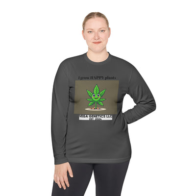 Cultivation Approved Unisex Lightweight Long Sleeve Tee with Happy Plant Design, Casual Apparel for Gardeners, Eco-Friendly Gift, Celebrating Nature, [...]