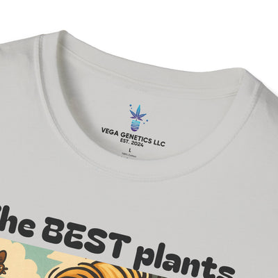 Grow Bigly Funny Gardening T-Shirt, Plant Lover Gift, Eco-Friendly Shirt, Sustainable Fashion, Gardening Humor Tee, Grow Bigly Quote