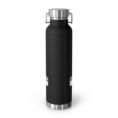 Vega Genetics logo Insulated Water Bottle, Cannabis Gift for anyone, Eco-Friendly Drinkware, Perfect for Outdoors, Birthday or 420 Celebration