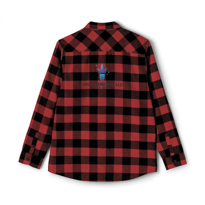 Cozy Unisex Vega Print Flannel Shirt, Perfect for Fall, Outdoor Adventures, Casual Wear, Comfortable Layering Option, Ideal Gift for Holidays