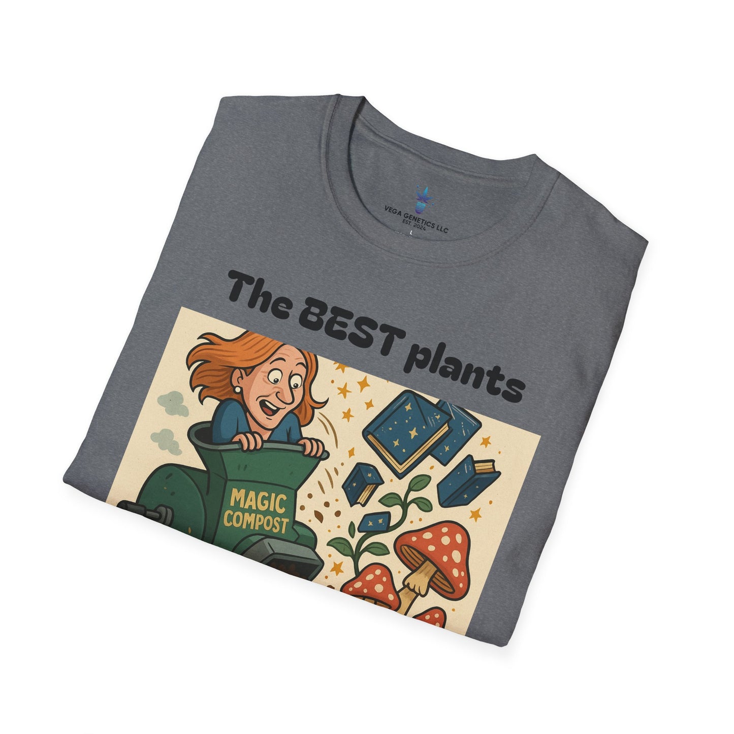 Magic Mulch Funny Gardening T-Shirt, Plant Lover Gift, Eco-Friendly Shirt, Sustainable Fashion, Gardening Humor Tee, Magic Mulch Quote
