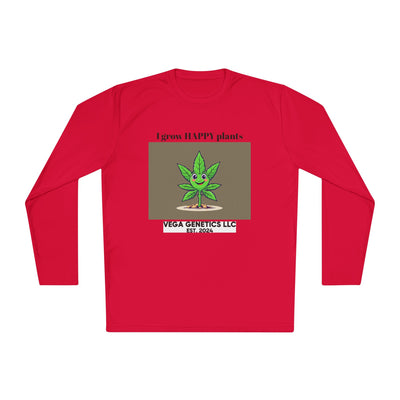 Cultivation Approved Unisex Lightweight Long Sleeve Tee with Happy Plant Design, Casual Apparel for Gardeners, Eco-Friendly Gift, Celebrating Nature, [...]
