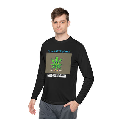Cultivation Approved Unisex Lightweight Long Sleeve Tee with Happy Plant Design, Casual Apparel for Gardeners, Eco-Friendly Gift, Celebrating Nature, [...]