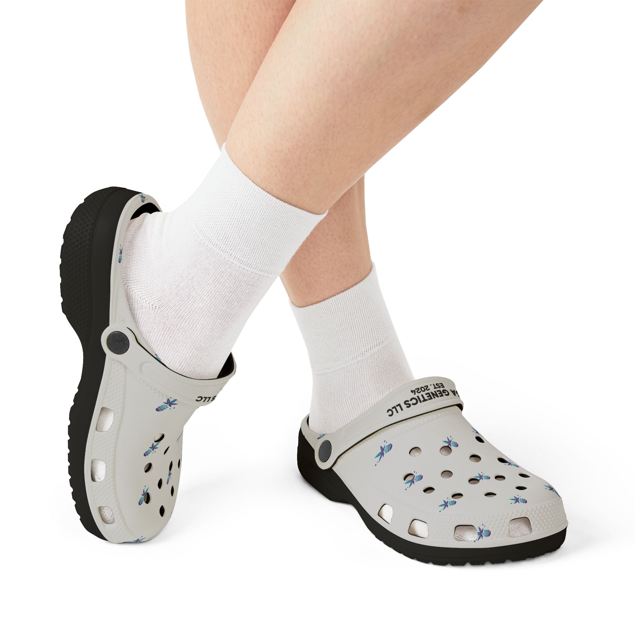 Cultivation Approved Vega Print EVA Foam Shoes | Lightweight Slip-Ons for Summer Fun, Beach Days, Gardening, Travel, and Everyday Comfort
